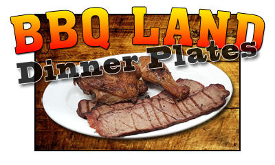 BBQ Land Dinner Plates